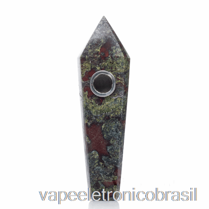 Vape Recarregável Projeto Astral Tubos De Pedras Preciosas Sangue De Dragão
